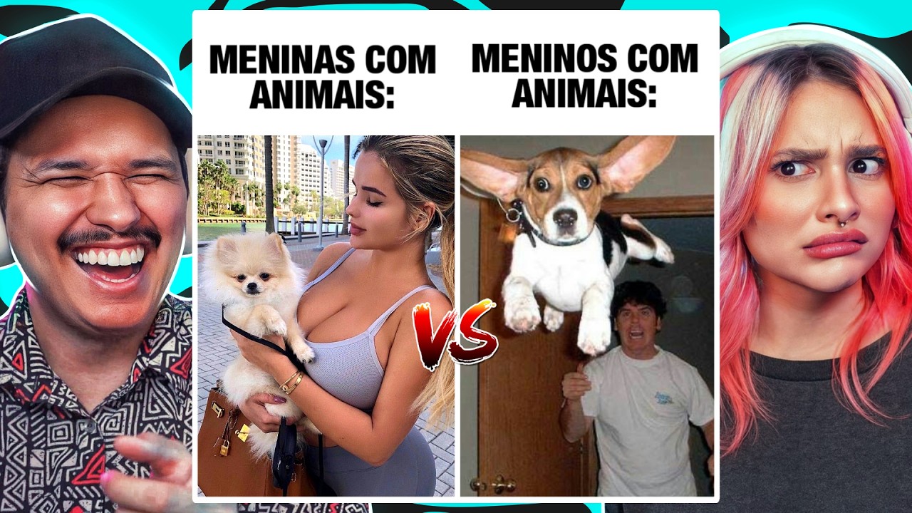 ESSE MENINOS VS MENINAS TÁ INSANO!
