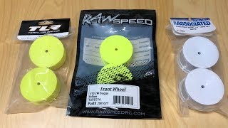 1/10 buggy RC wheel comparison