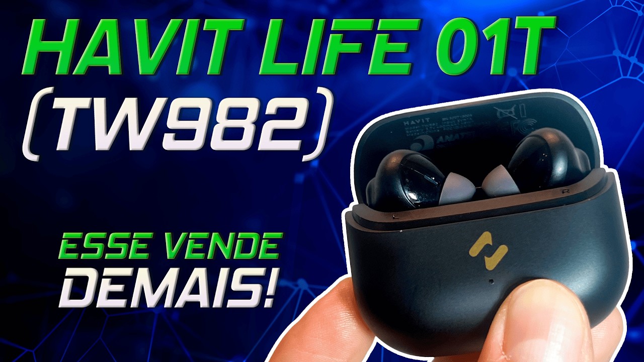 【美品】HAVITハビット ライフ01T ワイヤレスイヤホン ブラックケース③ Only R$75 | The bargain that surprises! HAVIT Life 01T (TW982