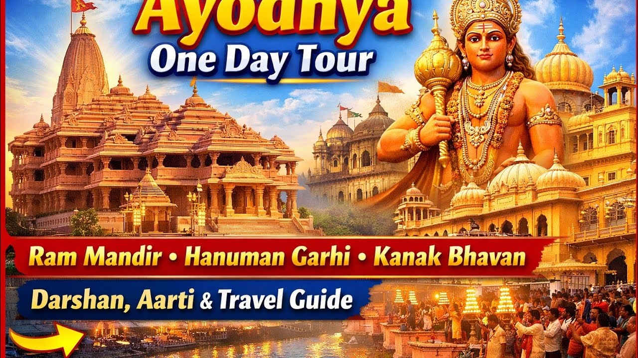 Ayodhya Ram Mandir one day tour | complete budget travel guide and itinerary 2026