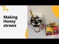Homemade Honey Straws |Crafting with Hard Working Mom