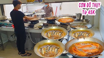 Quán Cơm Văn Phòng khách cực đông | Cận cảnh quy trình chế biến nhiều món ngon