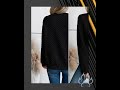 Textured Notched Raglan Sleeve Sweatshirt