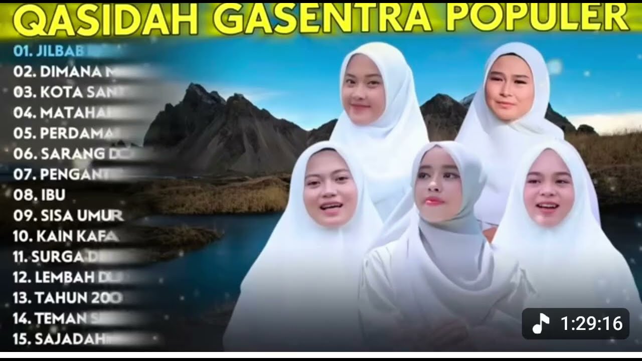 JILBAB PUTIH, DIMANA MANA DOSA-Sholawat Qasidah Merdu Bikin Hati Adem IGasentra Pajampangan