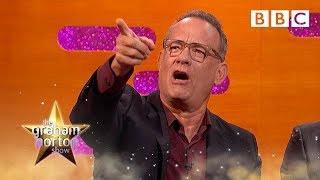 Spotting Tom Hanks on the freeway | The Graham Norton Show - BBC