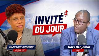 Gary Benjamin est l'invité de la rubrique «Invité du Jour» sur Radio Vision 2000|le 20 Aout 2026