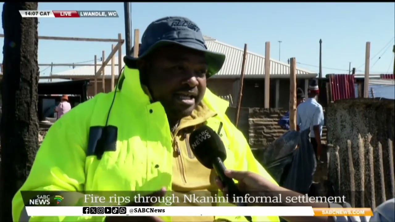 Fire rips through Nkanini informal settlement
