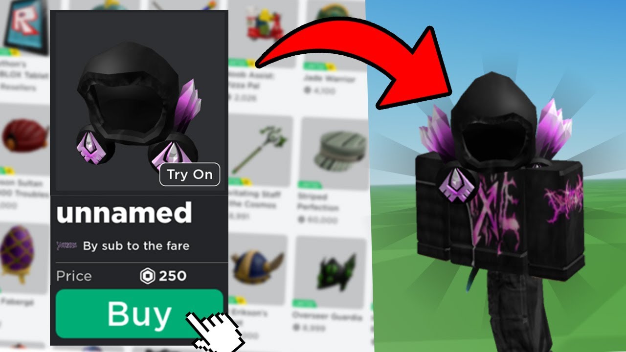 I made a fake dominus with the new prime gaming item : r/RobloxAvatars