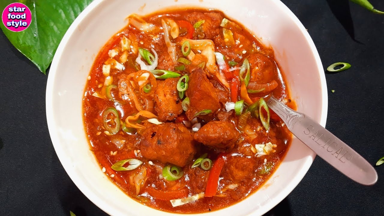 Chicken Manchurian Gravy Restaurant Style Chicken Manchurian Gravy