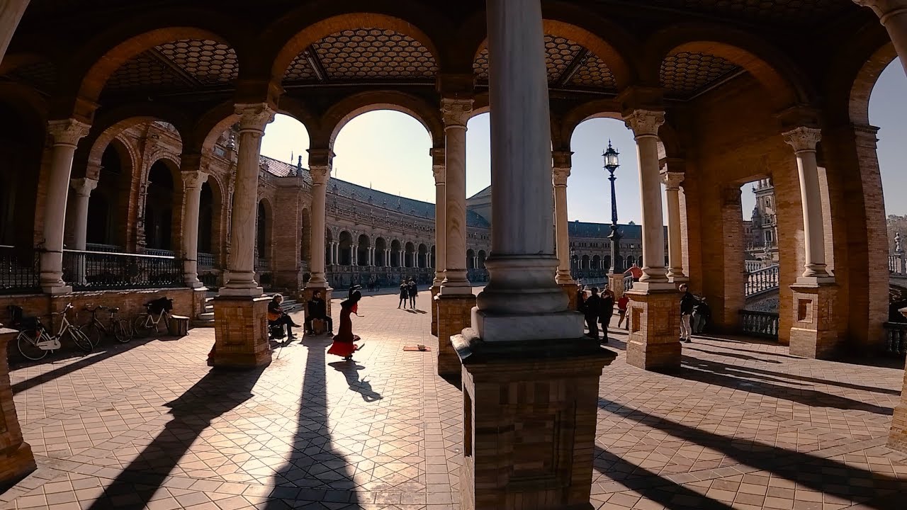 Sevilla en movimiento. Timelapso, hyperlapso... YI4K + Feiyutech Vimble