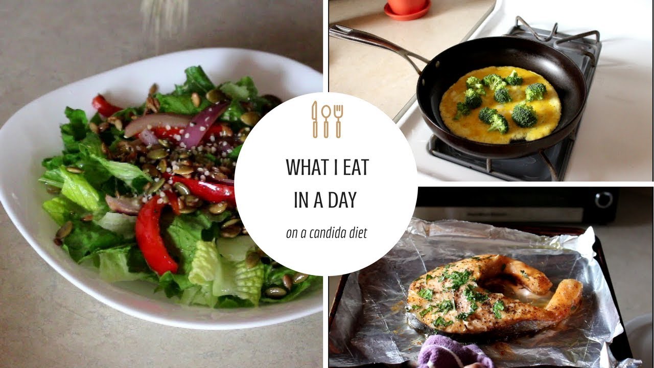 WHAT I EAT IN A DAY CANDIDA DIET YouTube