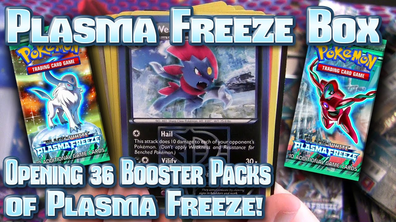 Pokmon Black & White -- Plasma Freeze Booster Box Opening!