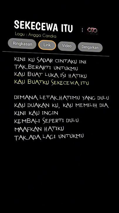 Sekecewa itu #fyp #tiktokviral #storywa #anggacandra #sekecewaitu