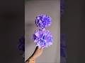 How to make hydrangea flower| DIY hydrangea| #handmade #craft #viral #short