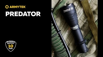 Predator — powerful flashlight for hunting with simple operation