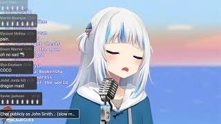 Gawr Gura sings Baka Mitai (with chat)