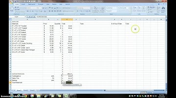 1 Estimating with Excel for the Small Contractor