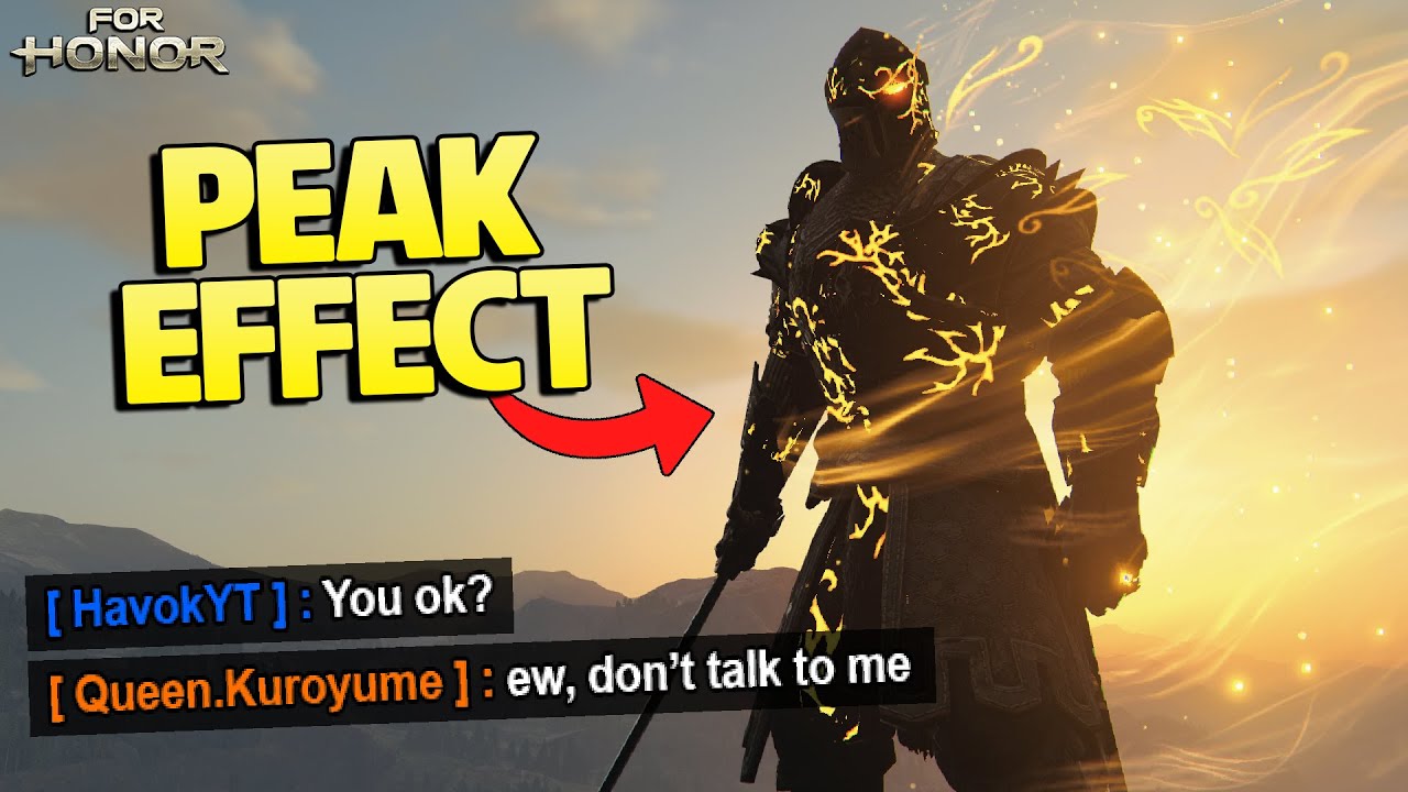 Queen Shinobi was ROYALLY upset 😭💅 *NEW* PEAK EFFECT | For Honor