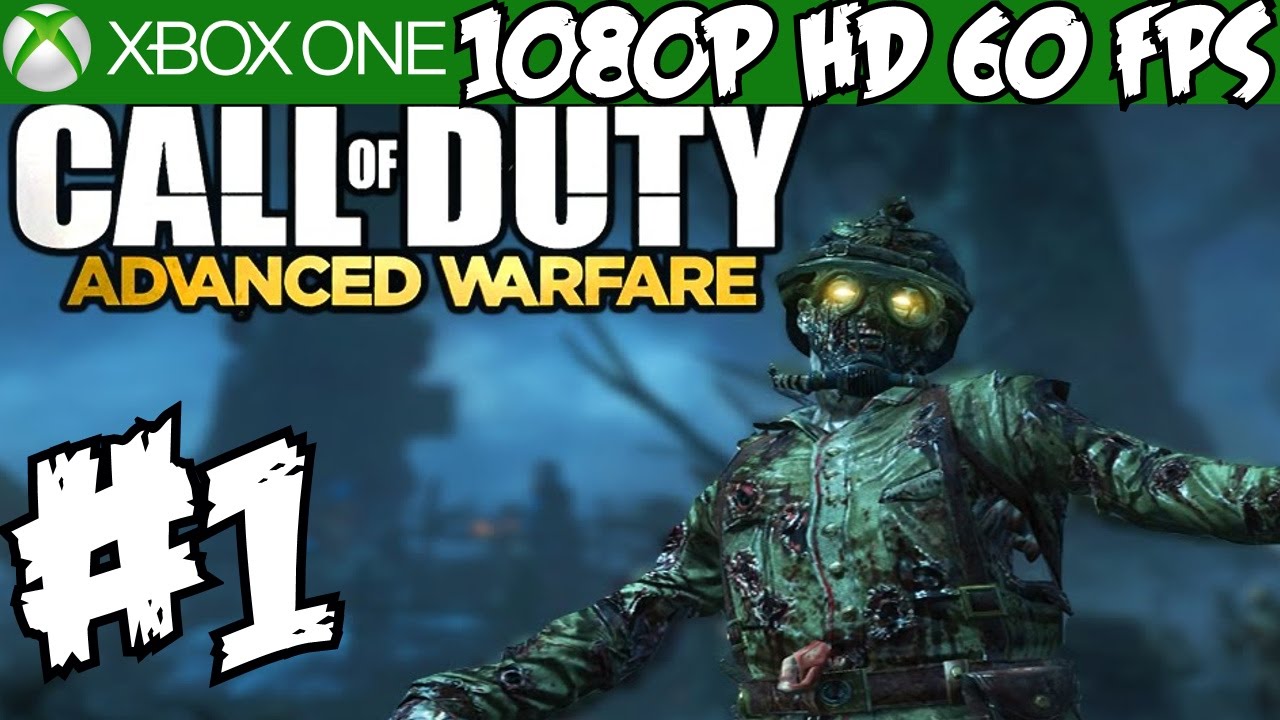 Exo Zombies Walkthrough Part 1 Call of Duty Advanced Warfare Gameplay How to Guide 1080p 60 FPS