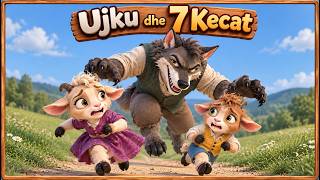 Ujku dhe 7 Kecat 🐺🐐 | Përrallë për Fëmijë në Shqip | Animacion 3D