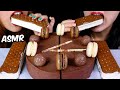 ASMR CHOCOLATE MOUSSE CAKE + ICE CREAM SANDWICHES 초콜릿 케이크 리얼사운드 먹방 ケーキ केक | Kim&Liz ASMR