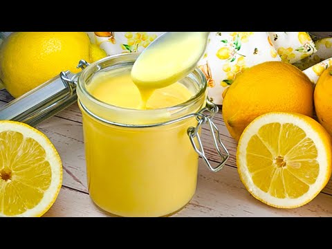 Crme au Citron  Lemon Curd Recette Rapide  Faible en sucre!