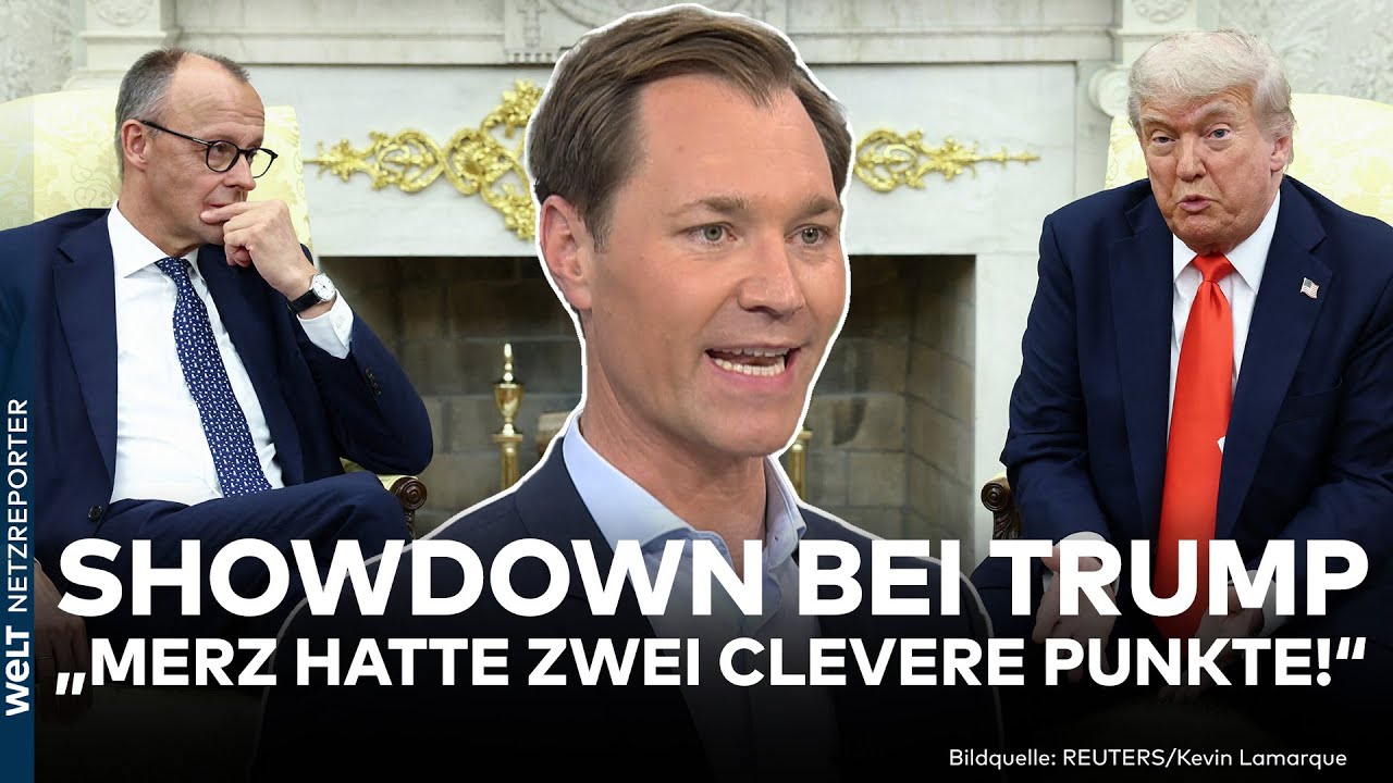 USA: Showdown bei Trump! Plötzlich wird Merz deutlich! Kanzler im Oval Office beim US-Präsidenten