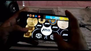 Video thumbnail of "Sepatu Cats - Beautiful (cherrybell cover) || Real drum cover"