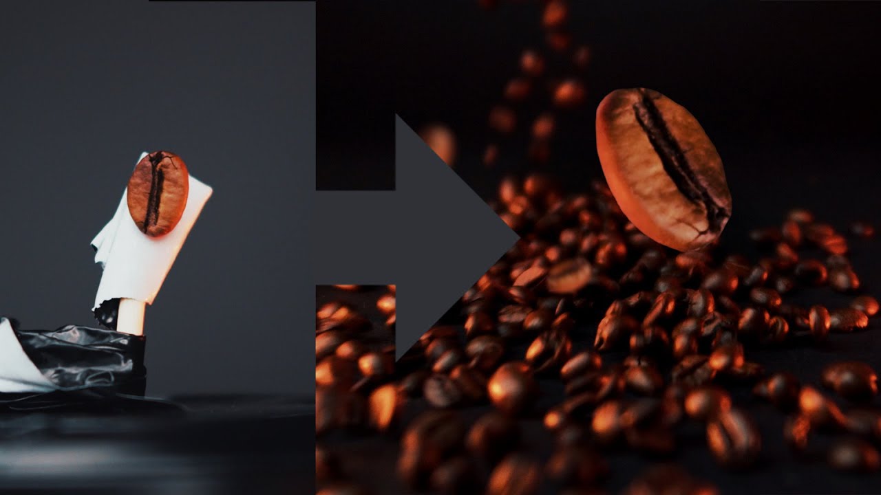 How to Make things fly in After Effects Flying Coffee Bean Shot YouTube