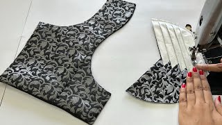 Model Blouse Back Design | Blouse Back Neck | Cutting And Stitching Back Neck Blouse Design | Blouse