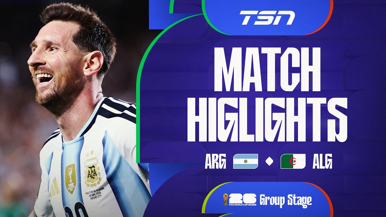 Argentina vs. Algeria Full Highlights | FIFA World Cup 2026