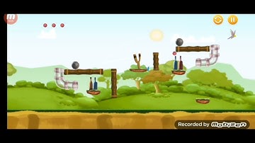 Knockdown bottles | level 61 to 74 | Forest world and #gameplay @firgaming1140 #gaming