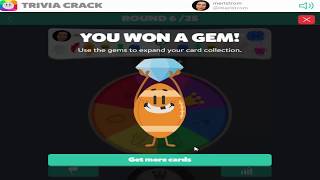 Trivia Crack   |   Round 6   |   My Best Game Of The Night screenshot 5