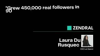 Celebrity Case Studies & ROI | Zendral Profile