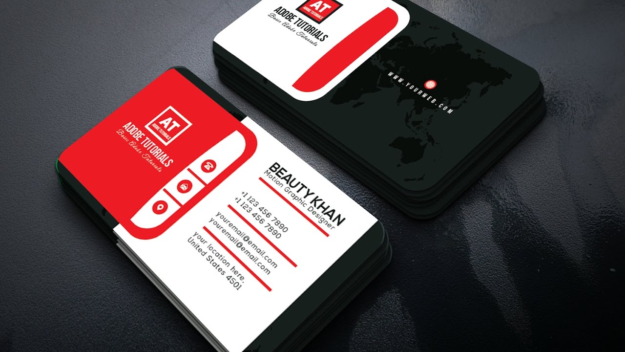 Tutorial | Business Card Printing Ready | Business Card Design |