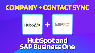 Hubspot and SAP Business One Integration | Account and Contact Sync | APPSeCONNECT Demo