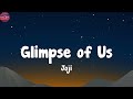 Joji - Glimpse of Us (Lyrics)