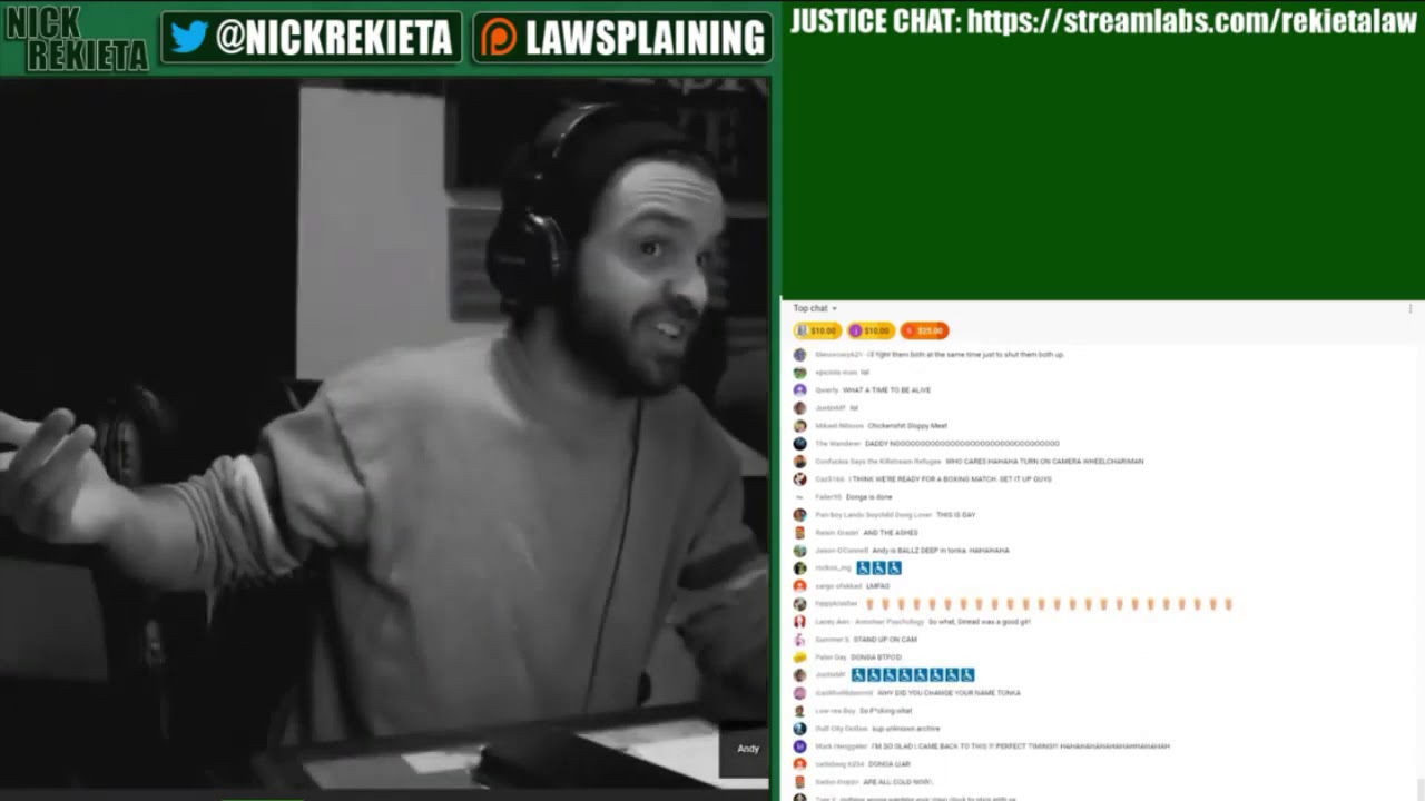 Andy Warski and Keemstar Confront Tonka Saw (Mirror)