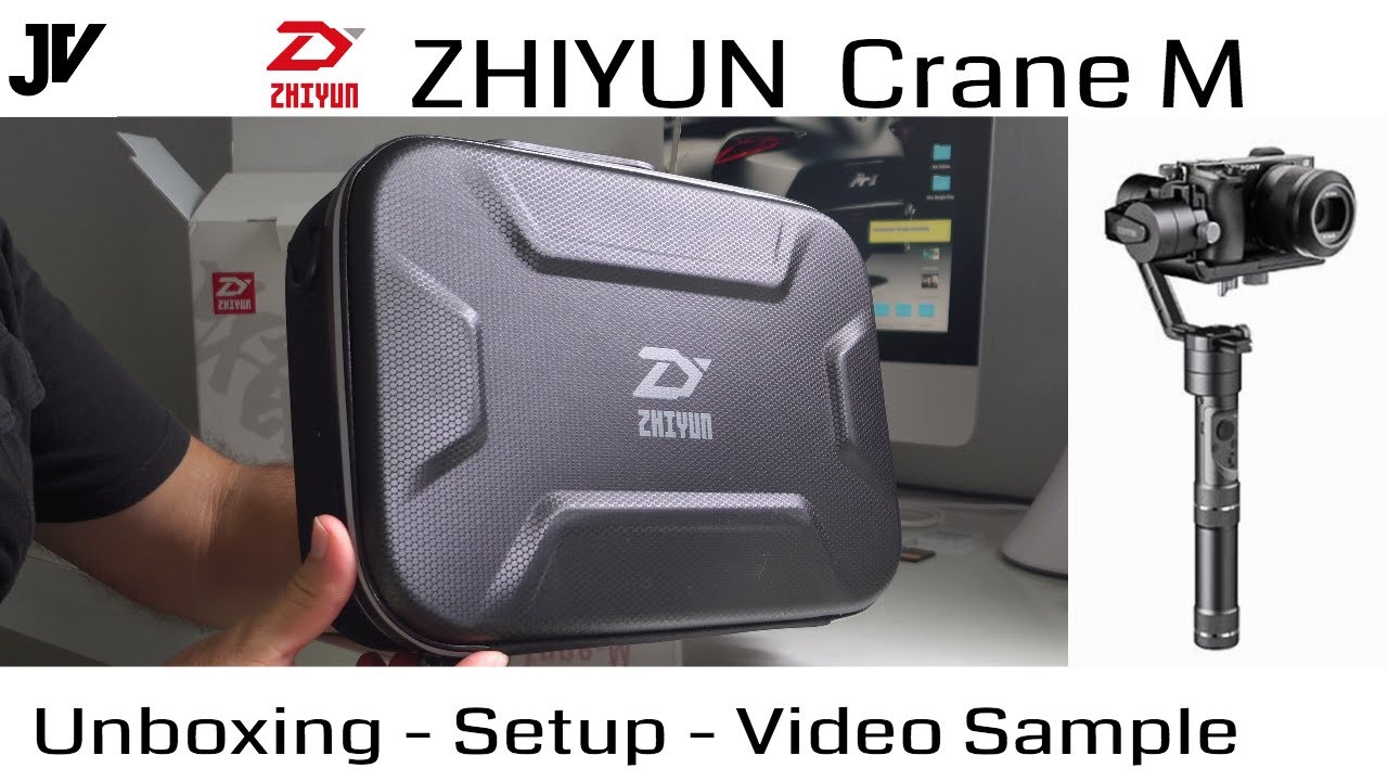 スタビライザー　ジンバル　ZHIYUN Crane m Zhiyun Crane M Gimbal - Setup & Test Footage - YouTube