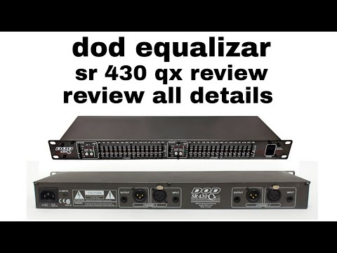 DOD グラフィックイコライザー 2ch SR430 Qx ブラック DOD グラフィックイコライザー 2ch SR430 Qx ブラック - メルカリ