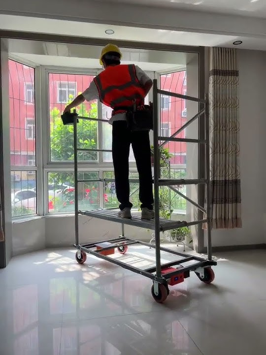 #ElectricScaffold #MobileScaffold #ConstructionSiteElevatingFrame #AluminumAlloyScaffold