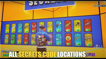 SUPER PIT UNC MAP FORTNITE CREATIVE - ALL SECRETS CODE LOCATIONS (SECRET ROOM)