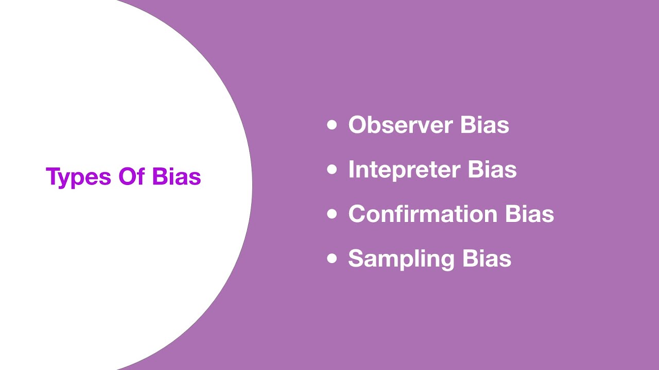 analysis bias in research