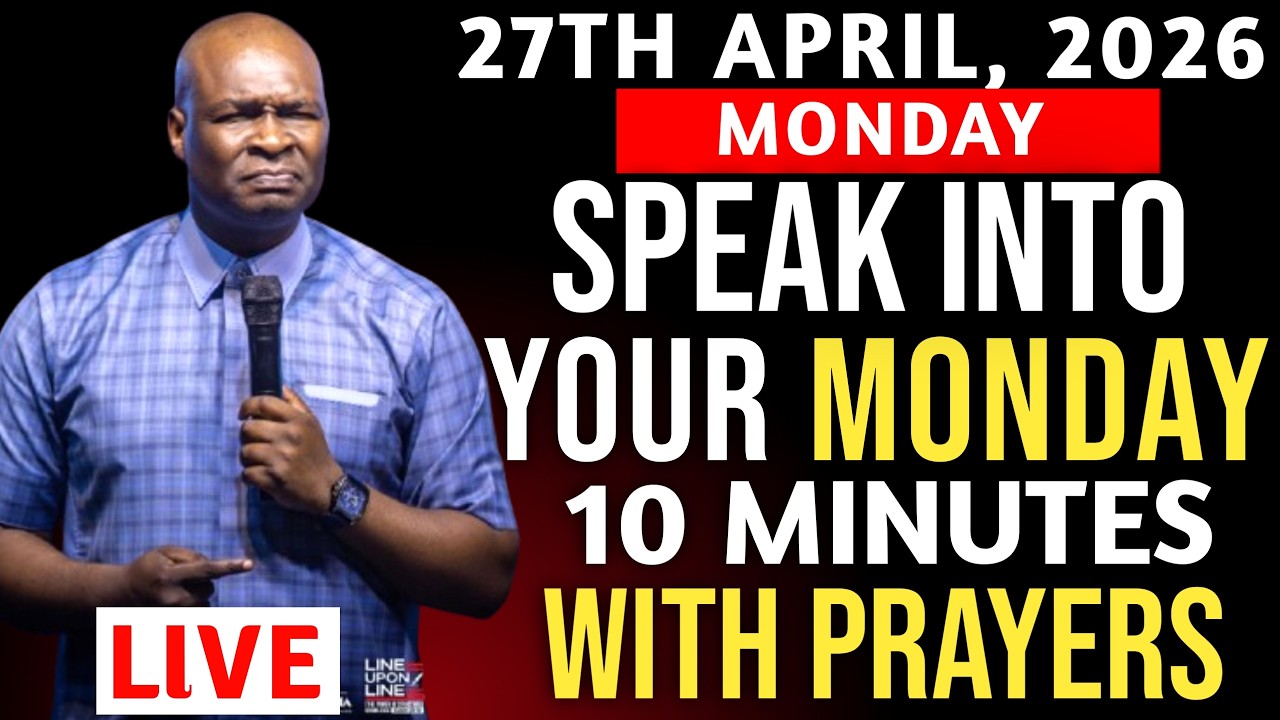 Monday 27th April, 2026] Speak Into Early Morning Prayer | Spiritual ...