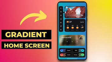 Gradient home screen setup | Best nova launcher setups 2022 #novalauncher