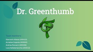 Dr. Greenthumb Demo [IoT projects 2020-PoliTo] screenshot 4