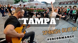 &quot;Tampa&quot;  Imad Fares | Lovely Spanish Guitar Performance | Main Square, Kraków