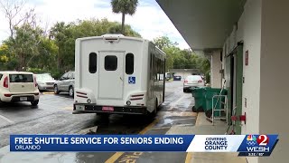 Downtown Orlando seniors worried about free shuttle service ending in October