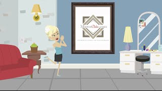 Emily Stars in Mirror, Mirror featuring The DIY mirror frames by MirrorChic. screenshot 4