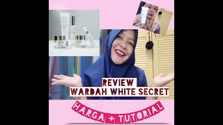 Rahasia wajah glowing ku - Day and night cream wardah lightening series terbaru || Review jujur